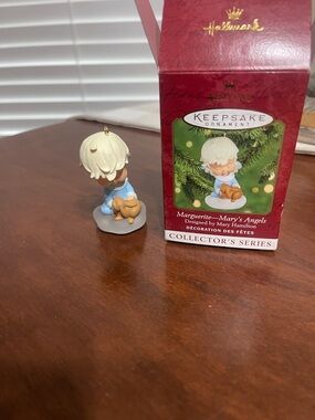 Hallmark Mary's Angels MARGUERITE Keepsake Ornament 2000 Series #13 Blue Bunny